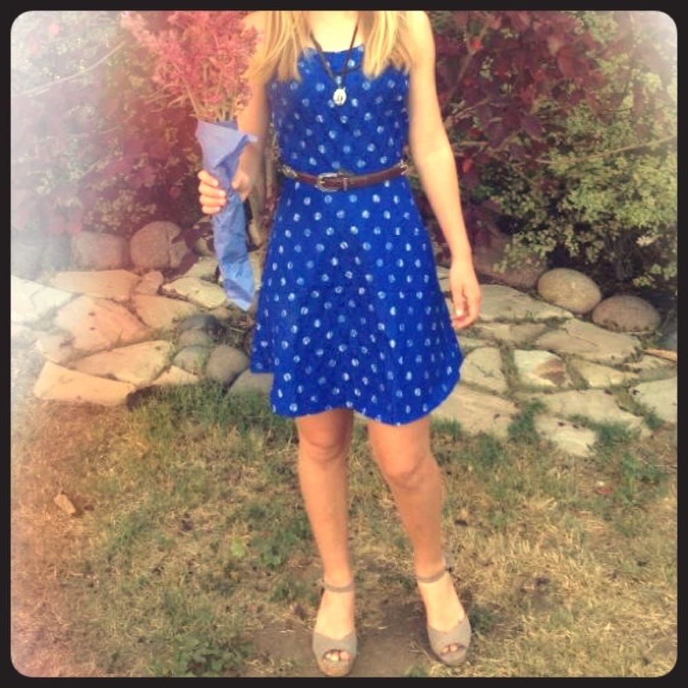 Polka dot dress